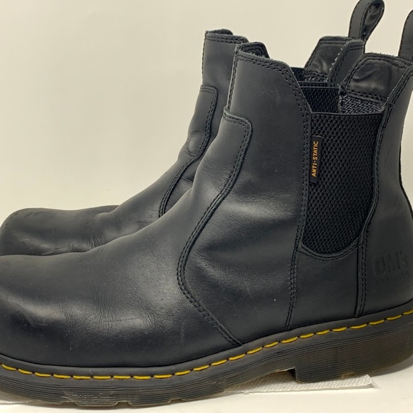 dr martens industrial chelsea boots